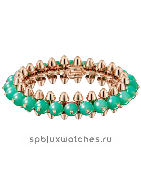 Браслет Cartier Clash de Cartier Chrysoprase Bracelet Extra-Large Model N6728417