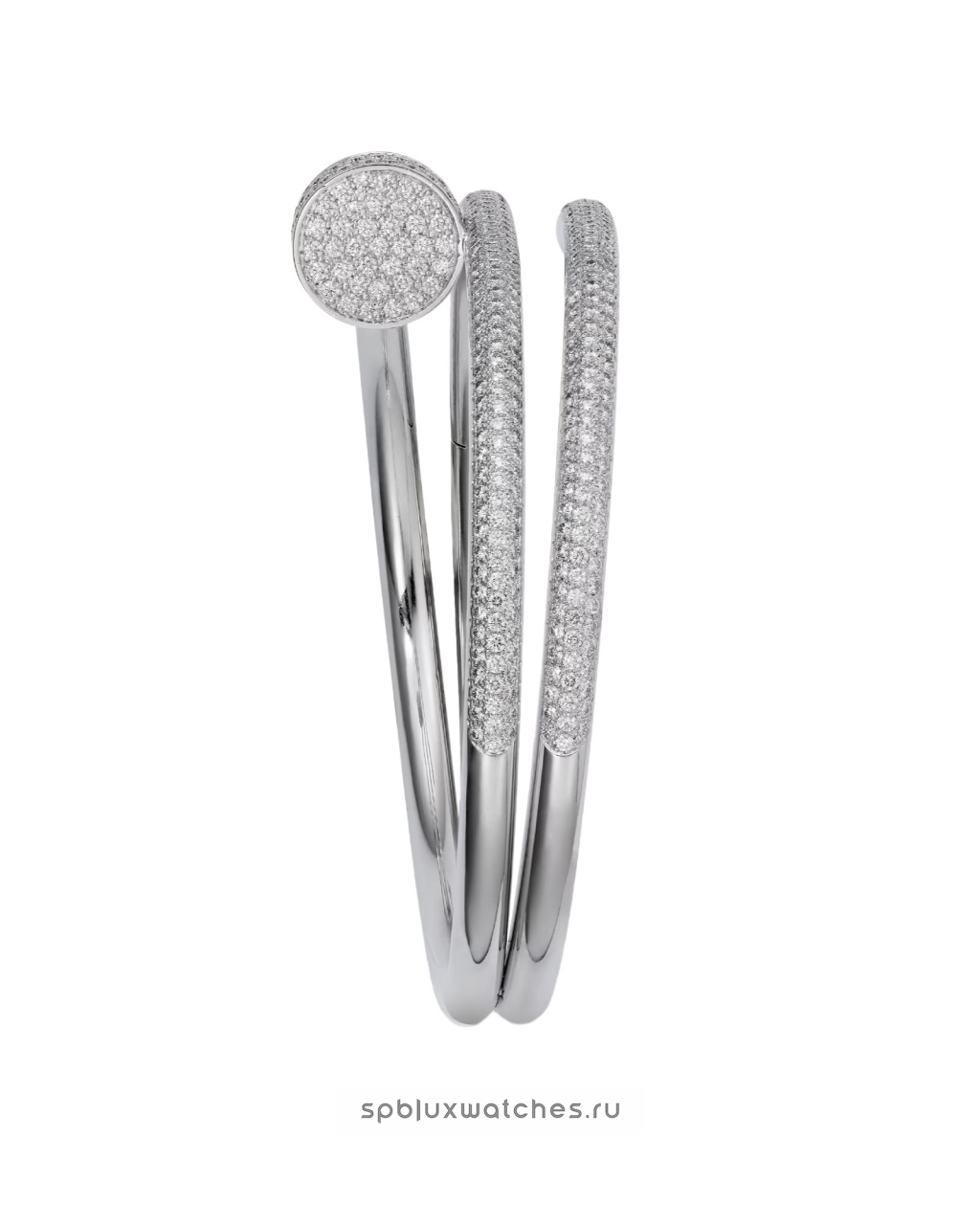Браслет Cartier Juste un Clou Half-Paved Double Bracelet N6708717