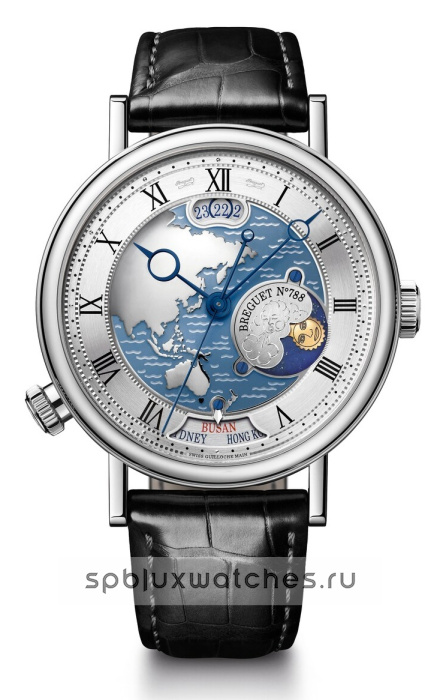 Breguet Classique Hora Mundi 5717 43 mm 5717PT/AS/9ZU