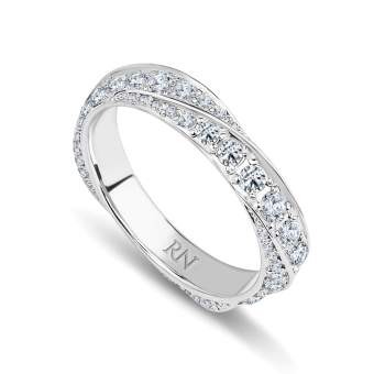 Обручальное кольцо "Спираль" Roman Nikonov RN160011