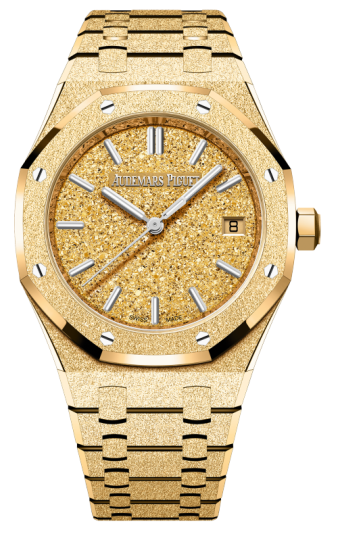 Audemars Piguet Royal Oak Frosted Gold Selfwinding 34 mm 77450BA.GG.1361BA.01