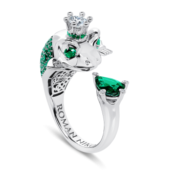 Кольцо Roman Nikonov "Царевна-лягушка" RN030071