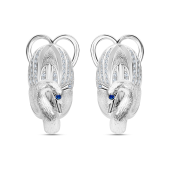 Серьги Roman Nikonov “Царевна-лебедь” RN040011