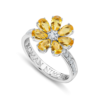 Кольцо Roman Nikonov “Цветик” RN060351