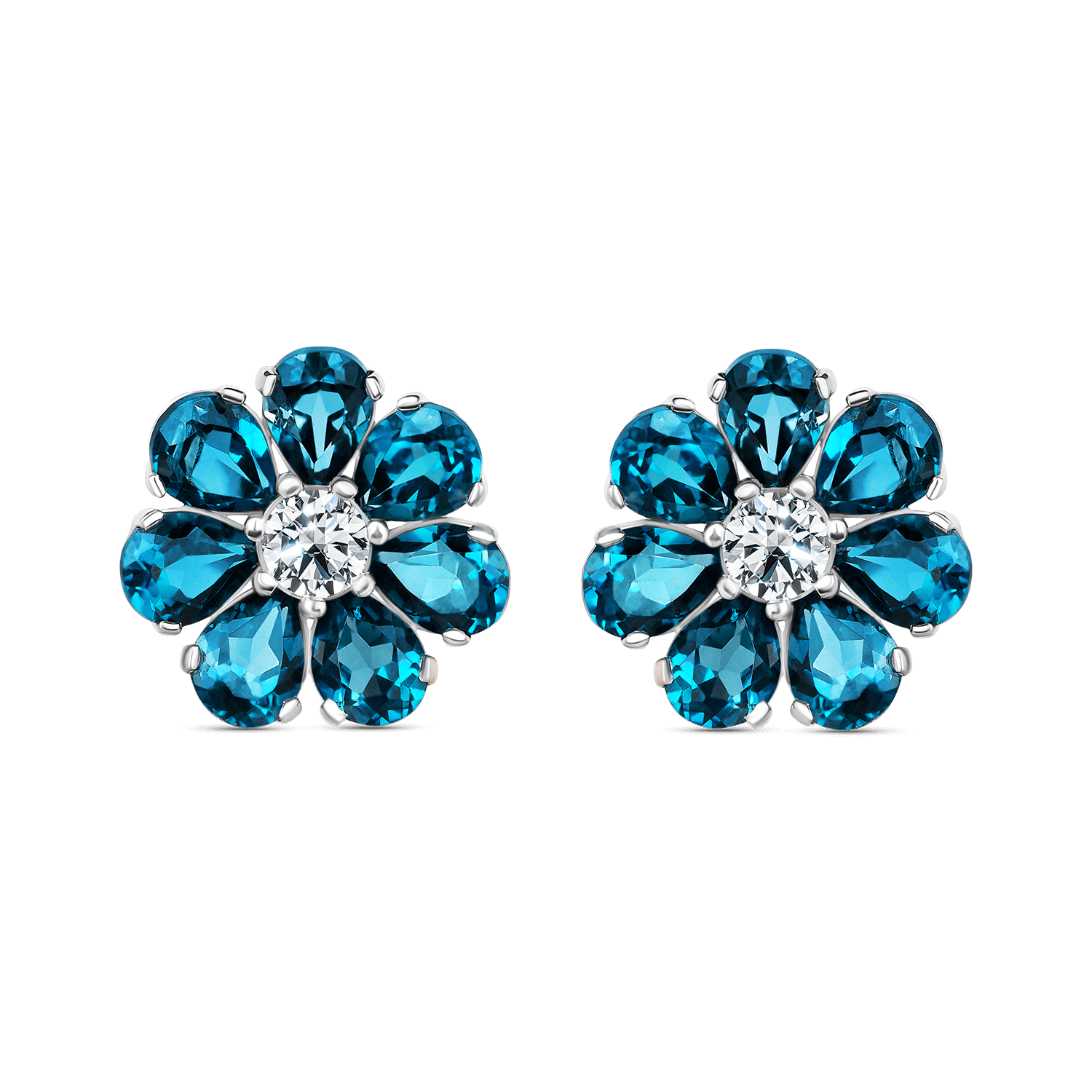 Пусеты Roman Nikonov “Цветик” RN060021