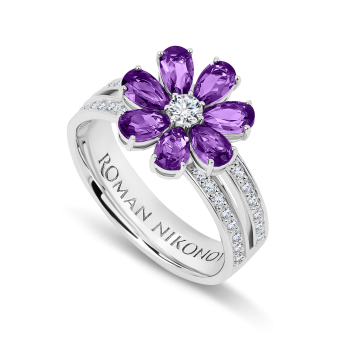 Кольцо Roman Nikonov “Цветик” RN060391