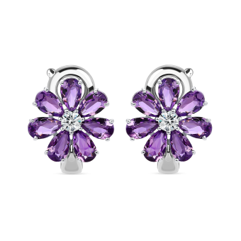 Пусеты Roman Nikonov “Цветик” RN060611