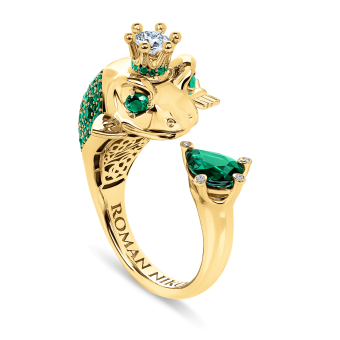 Кольцо Roman Nikonov "Царевна-лягушка" RN030072