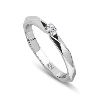 Кольцо для помолвки "Геометрия" Roman Nikonov RN130011