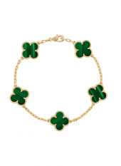 Браслет Van Cleef & Arpels Vintage Alhambra 5 Motifs VCARL80900