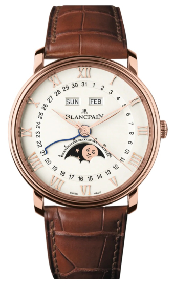 Blancpain Villeret Quantieme Complet 40 mm 6654-3642-55b