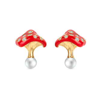 Пусеты Roman Nikonov "Волшебные грибы" RN090012