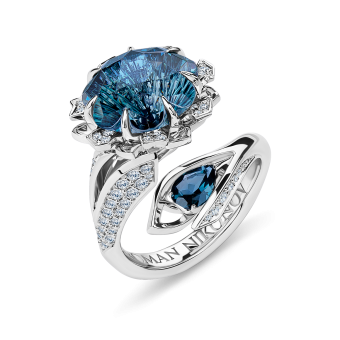 Кольцо Roman Nikonov “Каменный цветок” RN280071