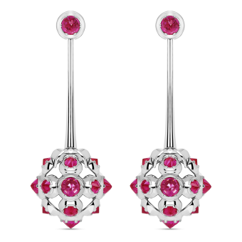 Серьги Roman Nikonov "Малина" RN020011