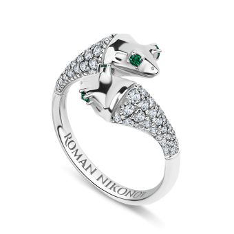 Кольцо Roman Nikonov "Лягушки-подружки" RN030011