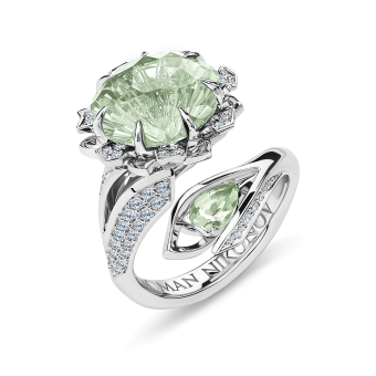 Кольцо Roman Nikonov “Каменный цветок” RN280091