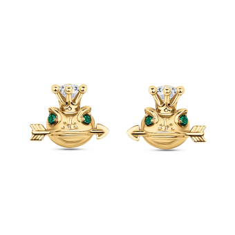 Пусеты Roman Nikonov "Царевна-лягушка" RN030082