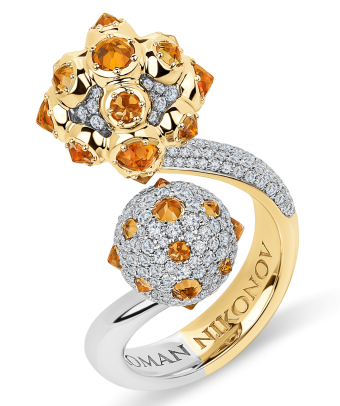 Кольцо Roman Nikonov "Морошка" RN020132